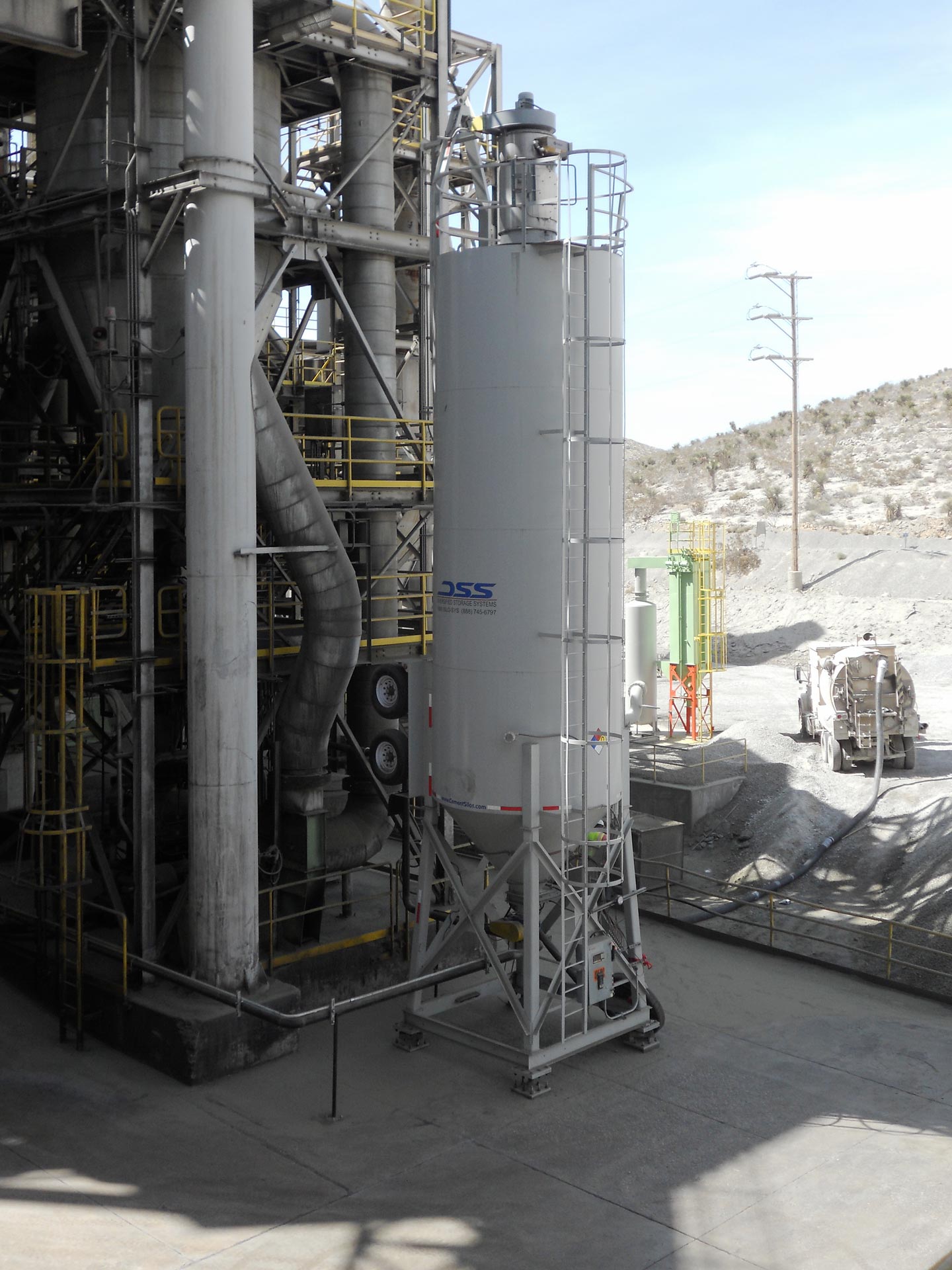 DSS Process Silos Cemex Black Rock