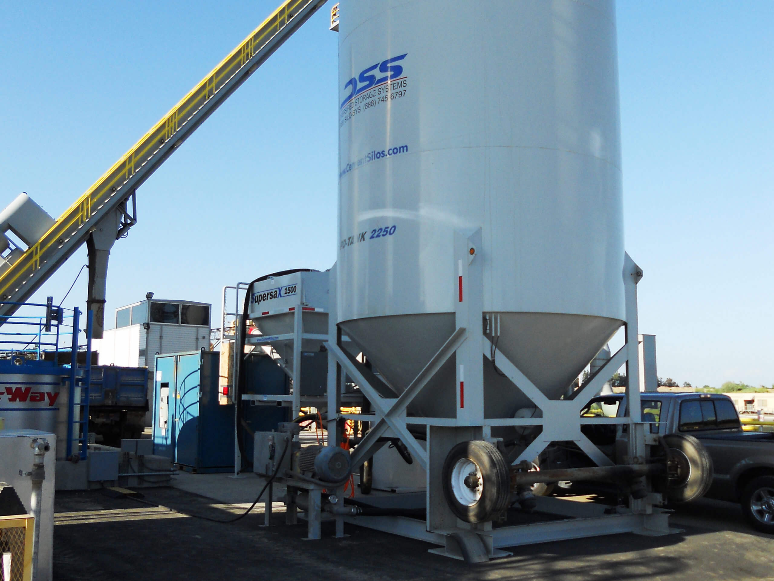 PD Tank 2200 Storage Asphalt Plant Process Silo