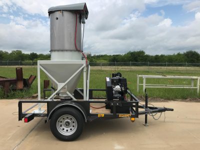 DSS Specialty Equipment Portable Dust Collector Rear Side View